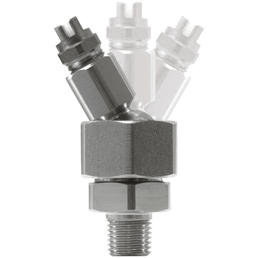 Dyseholder justerbar ST-330 1/4M-1/4M NPT 60°